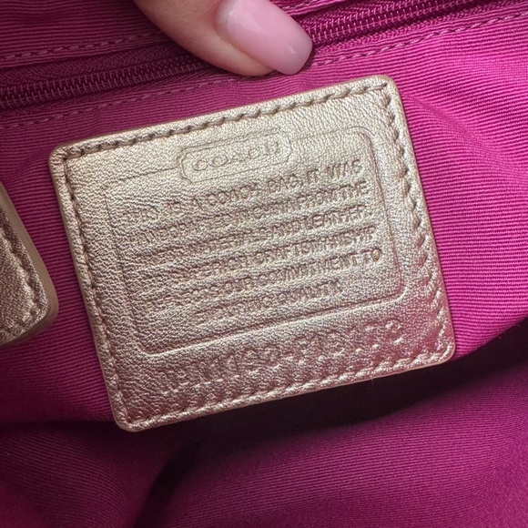 Coach Peyton Tattersall Plaid Crossbody Shoulder Bag - F19173 - NWT - Cream - Picture 16 of 16